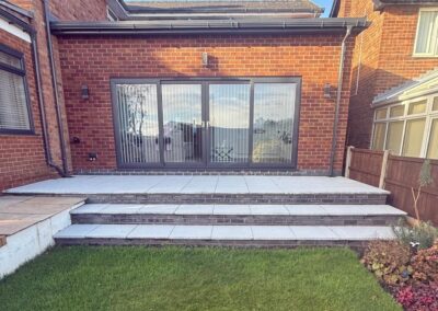 Single Story Rear Orangery Extension Complete