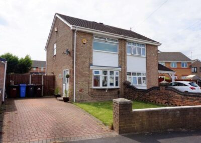 Property refurbishment before works started Kirkby