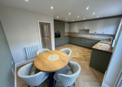 Completed downstairs renovation in Crosby