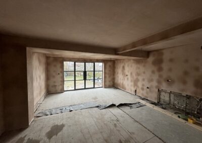 Single Story Rear Orangery Extension Shell