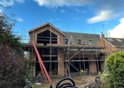 House renovation progress photo Aughton