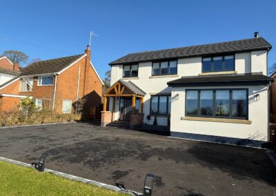 House renovation progress photo Aughton